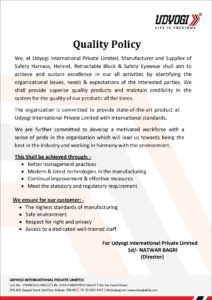 UIPL Quality Policy