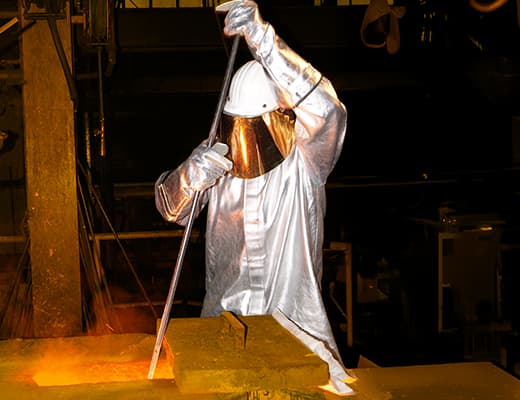 Advanced testing laboratory ensuring PPE safety standards