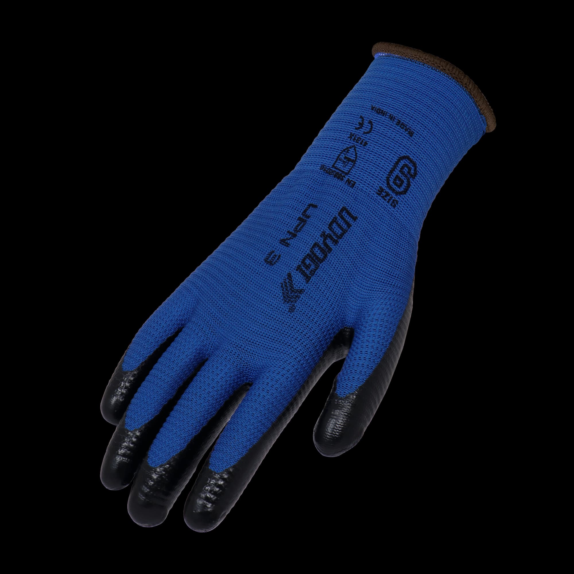 Industrial safety product: UPN3-Glossy Nitrile Coated