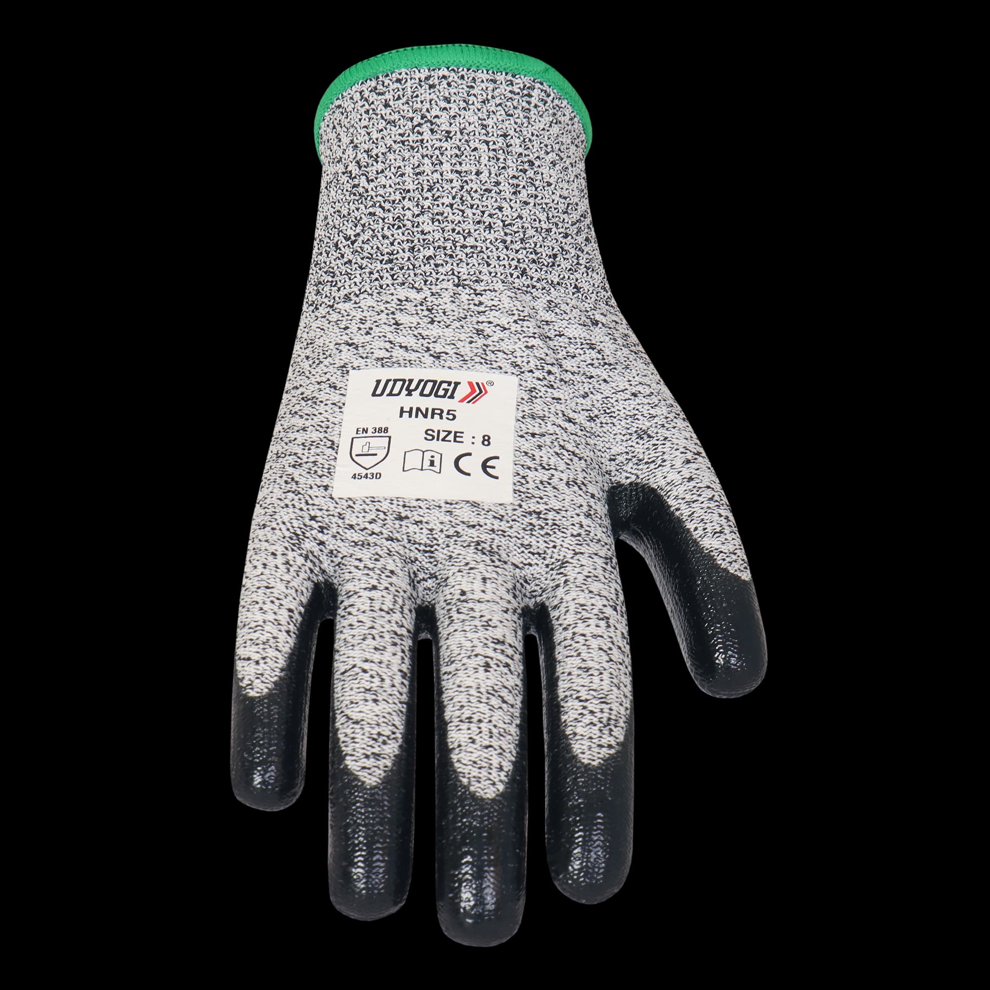 HNR5-Glossy Nitrile Coated Gloves - image 3