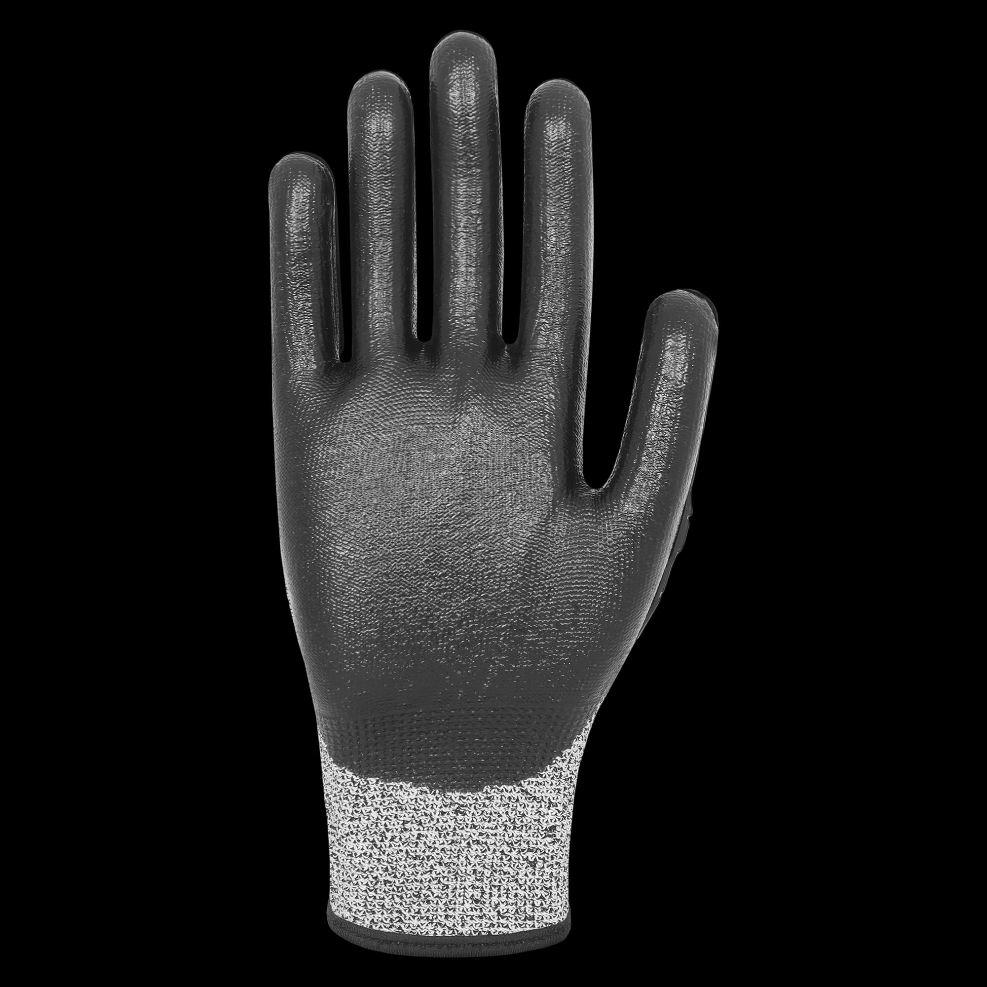 419P1 V-Glossy Nitrile Coated Gloves - image 2