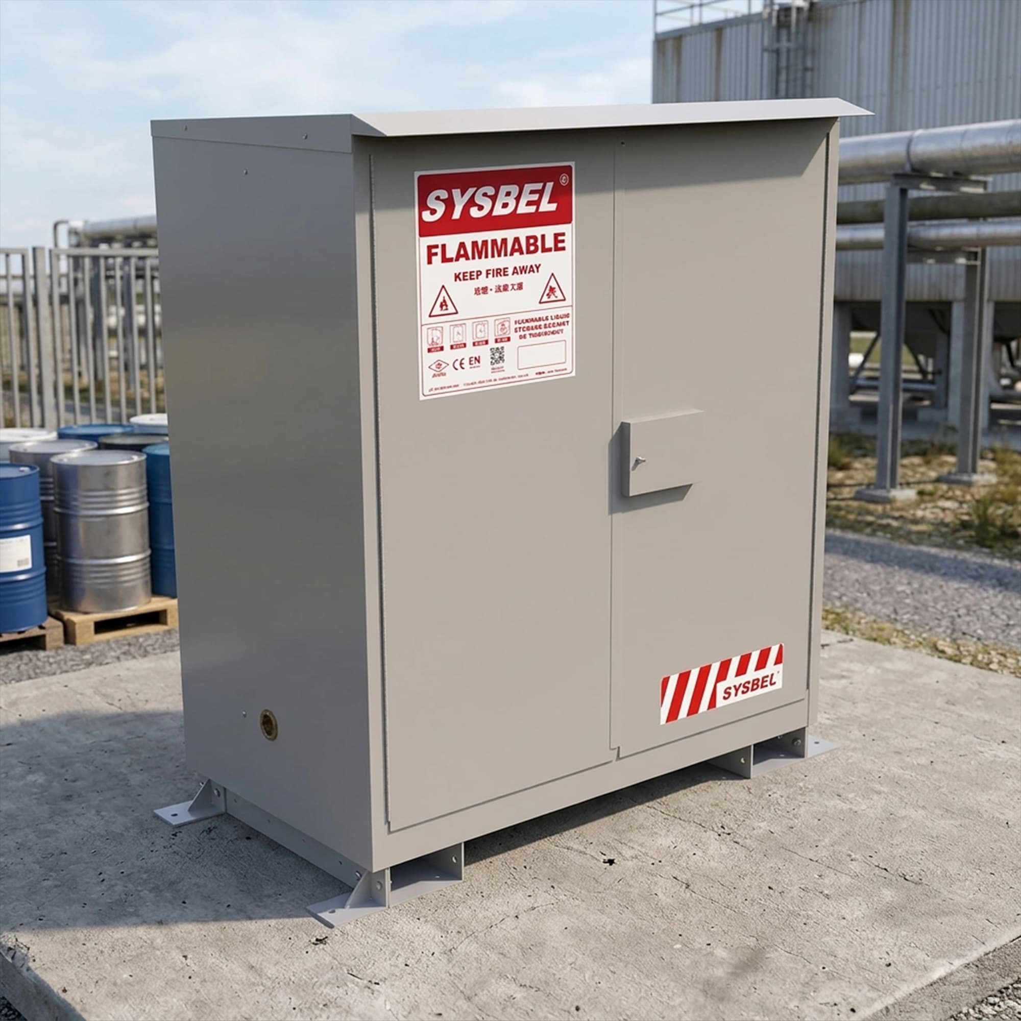 WA510024- 45Gal / 170Ltr Grey (2 Door Manual) - image 2