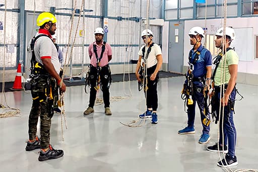 Advanced testing laboratory ensuring PPE safety standards