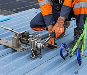 Industrial safety solution: Lifeline System