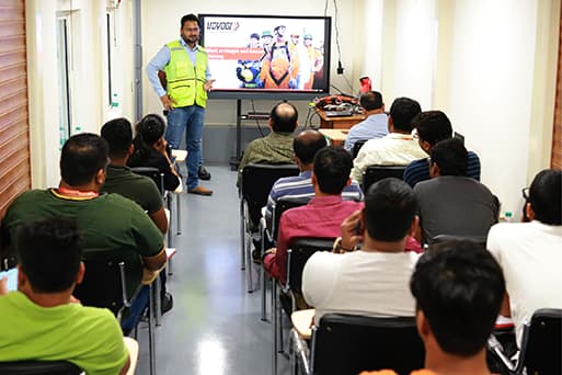 Advanced testing laboratory ensuring PPE safety standards