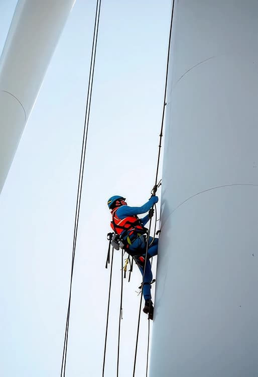 Worker at height