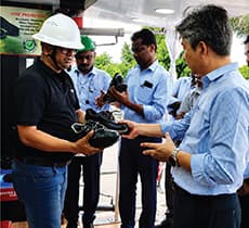 Touch & Try PPE Experience