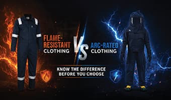 Thumbnail for article: Flame-Resistant vs Arc-Rated Clothing: Know the Difference Before You Choose