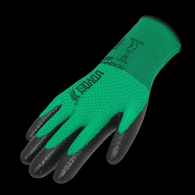 Aerohive G101-Glossy Nitrile Coated Gloves